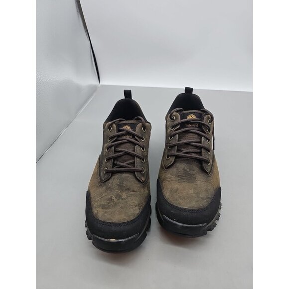Timberland Keele Ridge Hiking Boots‎ Mens Brown Leather Lace-Up Waterproof - 9.5